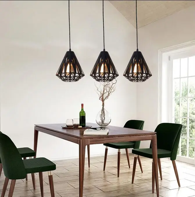 1/3 heads lamps retro geometric openwork Diamond Pendant lights bar iron creative living room restaurant minimalist lamps ZH
1/3 heads lamps retro geometric openwork Diamond Pendant lights bar iron creative living room restaurant minimalist lamps ZH