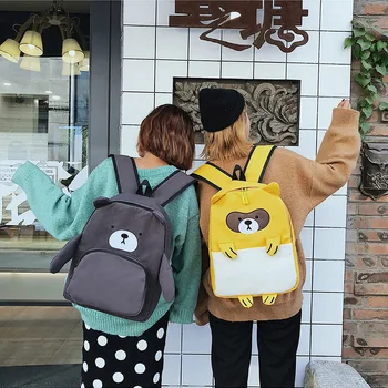 Small Cartoon Bear Backpack Children Girls School Bag Cute Kids Boy Backpacks Purse New Canvas Cartoon Kindergarten Bags 2019
Small Cartoon Bear Backpack Children Girls School Bag Cute Kids Boy Backpacks Purse New Canvas Cartoon Kindergarten Bags 2019