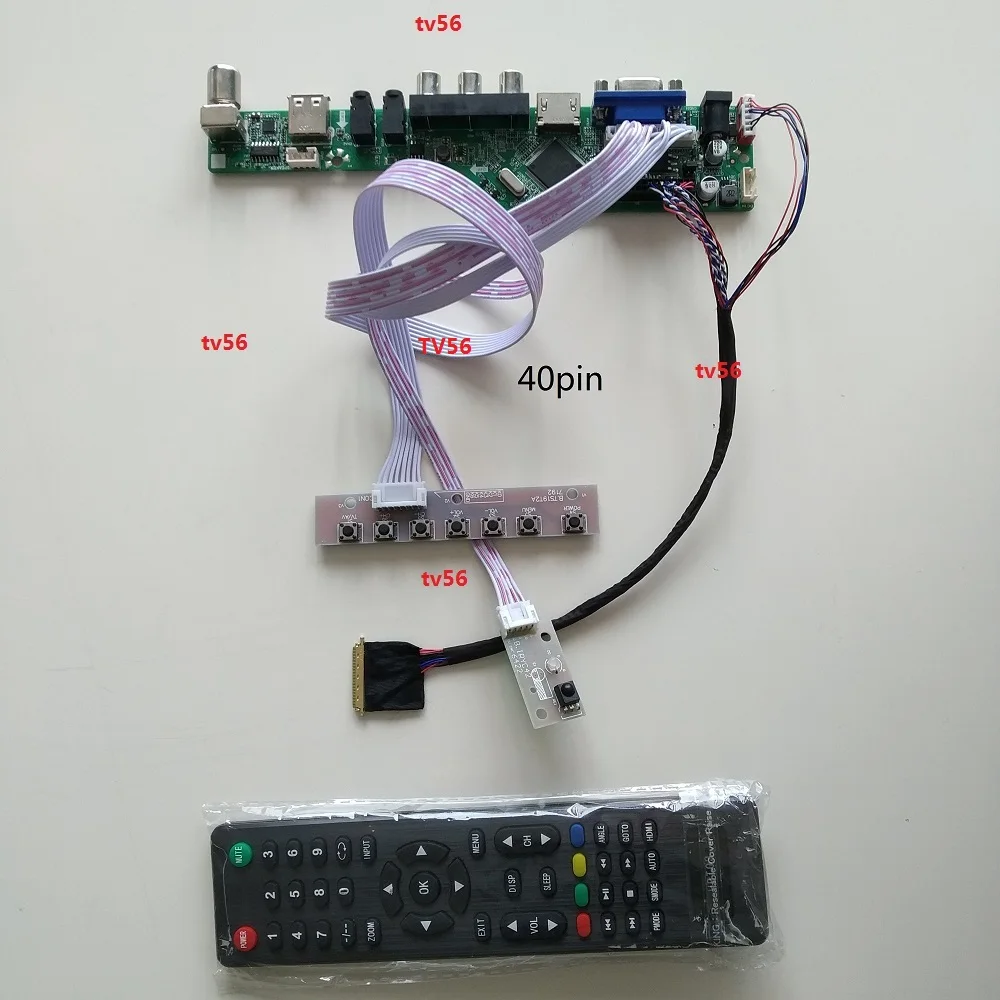 for B156HTN03.3/B156HTN03.2 15.6" Controller board LCD VGA HDMI Screen Panel digital singel LED DIY Display Kit 1920x800 40pin
for B156HTN03.3/B156HTN03.2 15.6" Controller board LCD VGA HDMI Screen Panel digital singel LED DIY Display Kit 1920x800 40pin