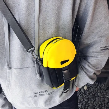 Tide brand small satchel men's casual canvas tide ins sports shoulder Messenger bag women street hip hop disco bag
Tide brand small satchel men's casual canvas tide ins sports shoulder Messenger bag women street hip hop disco bag