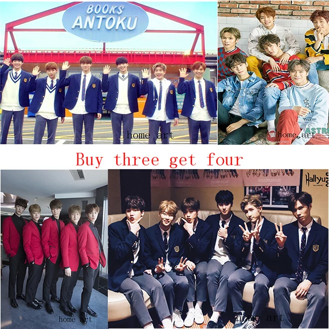 Постер Astro kpop с прозрачным изображением настенные наклейки украшение для дома