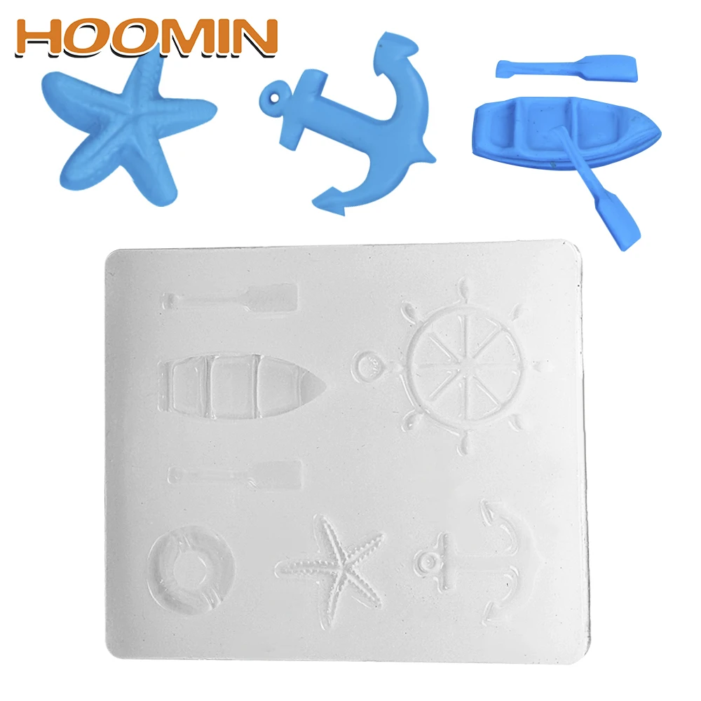 HOOMIN Cake Baking Mould Cookie Fondant Cutter Cake Tools Anchor Boat Star Lifebuoy Silicone Mold Cake DIY Decorating Tools
HOOMIN Cake Baking Mould Cookie Fondant Cutter Cake Tools Anchor Boat Star Lifebuoy Silicone Mold Cake DIY Decorating Tools