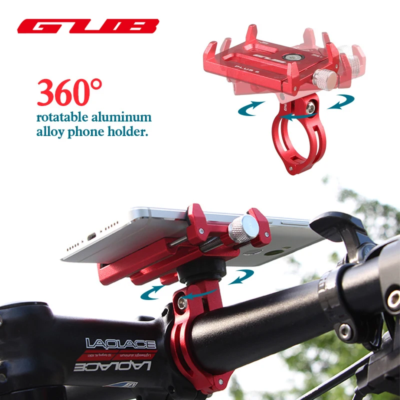 GUB Plus 8 360 Rotating Bike Phone Stand for 3.5-6.2inch Smartphone Universal Bicycle Handlebar & Motorcycle Mount Holder
GUB Plus 8 360 Rotating Bike Phone Stand for 3.5-6.2inch Smartphone Universal Bicycle Handlebar & Motorcycle Mount Holder