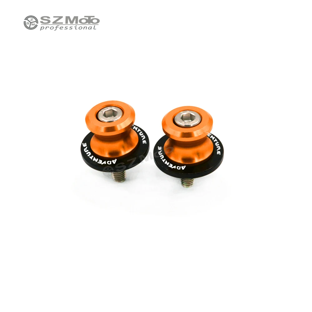 For KTM 1290 1090 1190 SUPER ADVENTURE R Motorcycle Accessories Swingarm Spools slider M10 0.393inch stand screws LOGO Orange
For KTM 1290 1090 1190 SUPER ADVENTURE R Motorcycle Accessories Swingarm Spools slider M10 0.393inch stand screws LOGO Orange