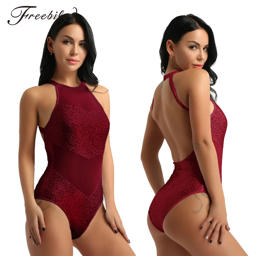Sequined Women Professional Ballet Leotard Sleeveless Halter Adult Gymnastics Leotard Bodysuit Competition Stage Dance Costumes
Sequined Women Professional Ballet Leotard Sleeveless Halter Adult Gymnastics Leotard Bodysuit Competition Stage Dance Costumes