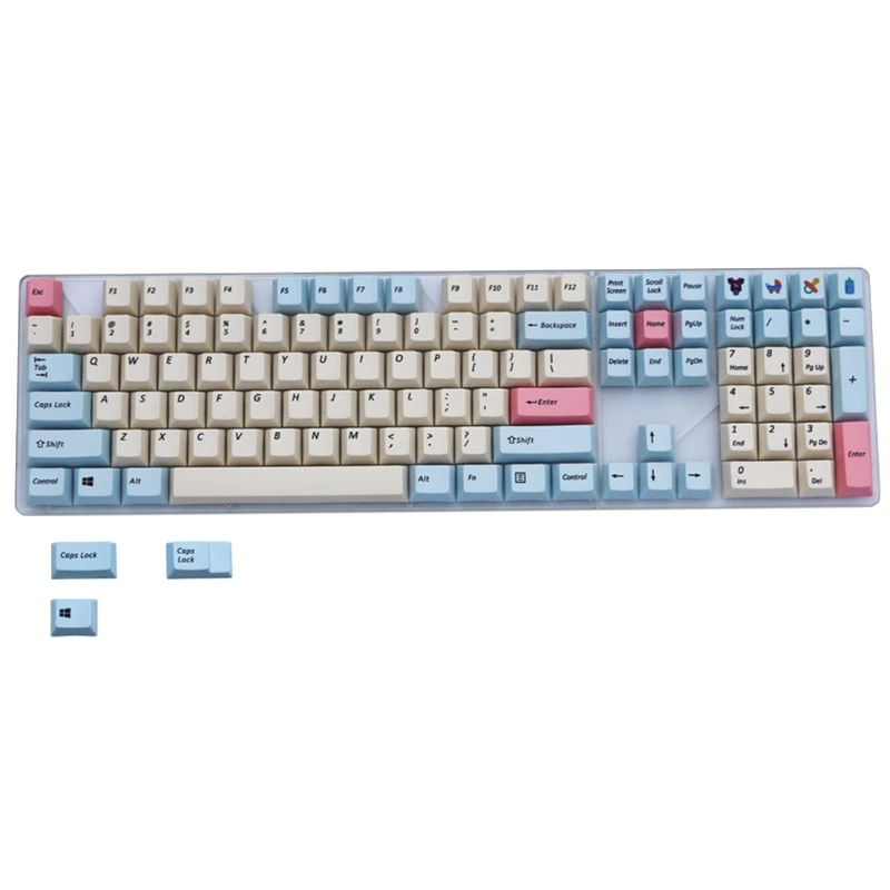 PBT Keycaps Dye-Sublimated Cherry MX Key Caps 111 Key Set ANSI For 87/104/108/Anne Pro 2 MX Switches Mechanical Gaming Keyboard
PBT Keycaps Dye-Sublimated Cherry MX Key Caps 111 Key Set ANSI For 87/104/108/Anne Pro 2 MX Switches Mechanical Gaming Keyboard