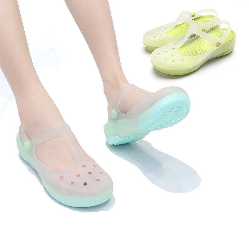Summer Women Mules Clogs Summer Beach Breathable Slippers Woman's Sandals Jelly Shoes Cute Discolor Garden Shoes Clog for Woman9
Summer Women Mules Clogs Summer Beach Breathable Slippers Woman's Sandals Jelly Shoes Cute Discolor Garden Shoes Clog for Woman9