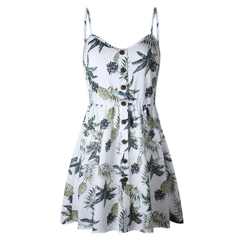 JAYCOSIN 2019 Summer Dress Women Sexy Sling Sleeveless V-Neck Pineapple Print Button Princess Dress Fashion Casual Sundress jul4
JAYCOSIN 2019 Summer Dress Women Sexy Sling Sleeveless V-Neck Pineapple Print Button Princess Dress Fashion Casual Sundress jul4