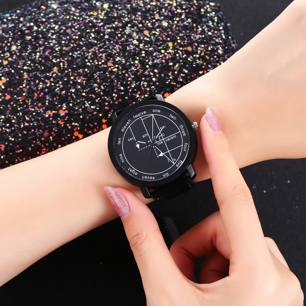 Creative Women Watch Interesting Mathematical Formula Dial Ladies Quartz Wristwatch Leather Strap Clock Simple Relogio Feminino5
Creative Women Watch Interesting Mathematical Formula Dial Ladies Quartz Wristwatch Leather Strap Clock Simple Relogio Feminino5