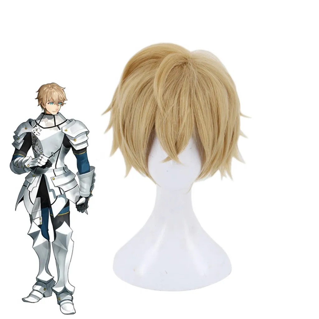 Shumeier FGO Fate Grand Order Gawain Wig Cosplay Costume Fate/EXTRA Men Short Yellow Wigs+One Cap
Shumeier FGO Fate Grand Order Gawain Wig Cosplay Costume Fate/EXTRA Men Short Yellow Wigs+One Cap