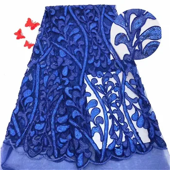 African Lace Fabric 2019 Embroidered Royalblue Nigerian Lace Fabric Bridal High Quality French Tulle Lace Fabric For Women Dress
African Lace Fabric 2019 Embroidered Royalblue Nigerian Lace Fabric Bridal High Quality French Tulle Lace Fabric For Women Dress