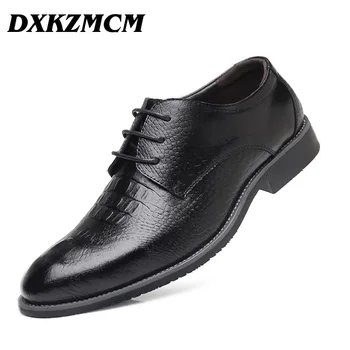 DXKZMCM Men Dress Shoes Split Leather Formal Business Men Oxfords Shoes Wedding Party Brogue Shoes
DXKZMCM Men Dress Shoes Split Leather Formal Business Men Oxfords Shoes Wedding Party Brogue Shoes