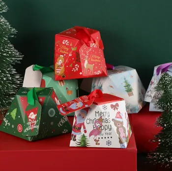 2018 new 50pcs South Korea Creative Christmas Candy Packaging Box Christmas Gift Box Baking Sugar Box
2018 new 50pcs South Korea Creative Christmas Candy Packaging Box Christmas Gift Box Baking Sugar Box