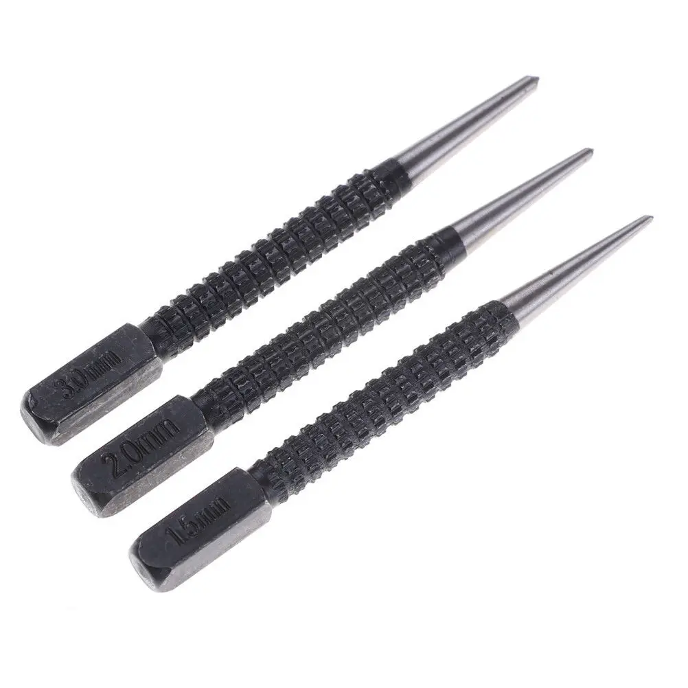 3 Pcs 3/32" Heavy Duty Centre Punch Steel Metal Spring Loaded Marking Hole Tool New Arrival
3 Pcs 3/32" Heavy Duty Centre Punch Steel Metal Spring Loaded Marking Hole Tool New Arrival