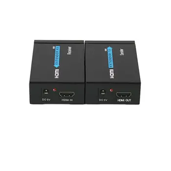 HDMI Extender 60 M HDMI To RJ45 Single Network Cable HD 1080P Signal Amplification Extender Ethernet Port HDMI Network Extender
HDMI Extender 60 M HDMI To RJ45 Single Network Cable HD 1080P Signal Amplification Extender Ethernet Port HDMI Network Extender