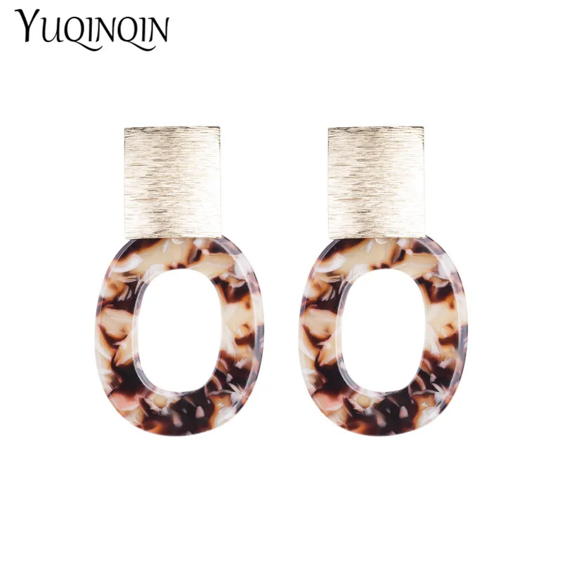 Vintage Long Acrylic Earrings Circle for Women Big Geometric Resin Metal Dangle Drop Earings for Girls Fashion Jewelry Brincos
Vintage Long Acrylic Earrings Circle for Women Big Geometric Resin Metal Dangle Drop Earings for Girls Fashion Jewelry Brincos