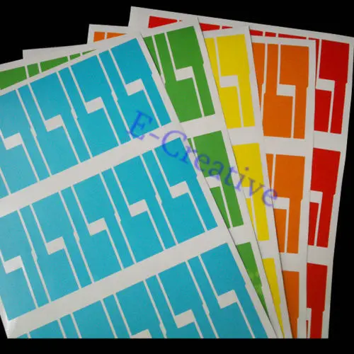 Waterproof Tearproof oilproof Network Cable Labels Sticker 84x26mm 300pcs A4 Size Blank Label Multi-colour
Waterproof Tearproof oilproof Network Cable Labels Sticker 84x26mm 300pcs A4 Size Blank Label Multi-colour