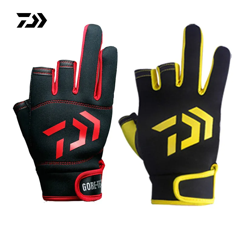 Daiwa 3 Fingers Cut Anti-Slip Fishing Gloves Durable Outdoor Breathable Fishing Gloves Water-proof Sports Gloves Drop Shipping
Daiwa 3 Fingers Cut Anti-Slip Fishing Gloves Durable Outdoor Breathable Fishing Gloves Water-proof Sports Gloves Drop Shipping