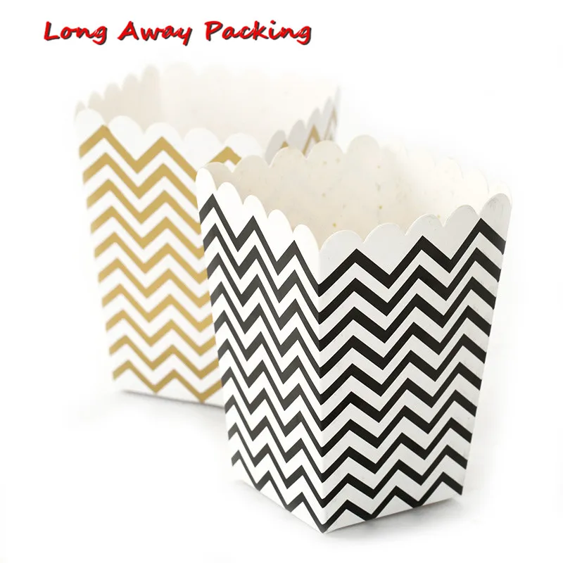 Long Away Packing Gold Black Striped Paper Party Popcorn Boxes Pop Corn Candy/Sanck Favor Bags Wedding Birthday Movie Party
Long Away Packing Gold Black Striped Paper Party Popcorn Boxes Pop Corn Candy/Sanck Favor Bags Wedding Birthday Movie Party