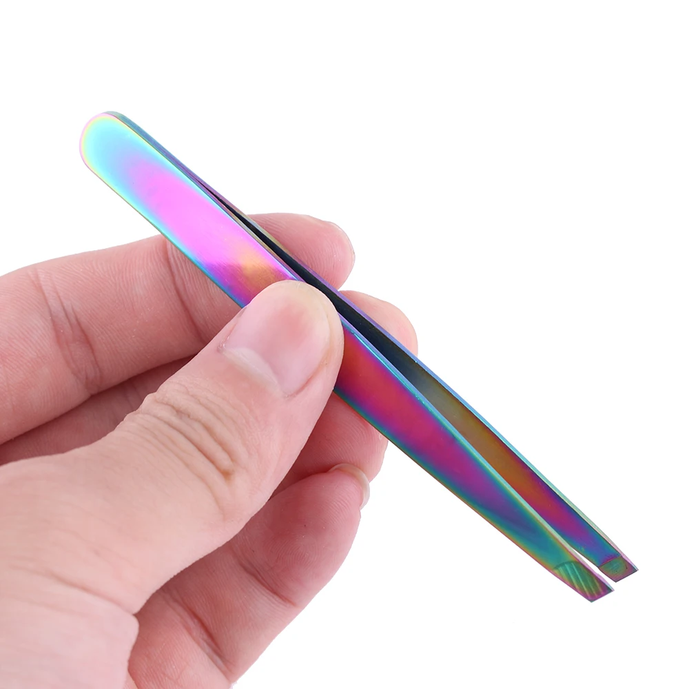 1 PC New Brand Colorful Eyebrow Clip Slanted Stainless Eyebrow Tweezer Hair Beauty Steel Eye Brow Clips Makeup Tool
1 PC New Brand Colorful Eyebrow Clip Slanted Stainless Eyebrow Tweezer Hair Beauty Steel Eye Brow Clips Makeup Tool
