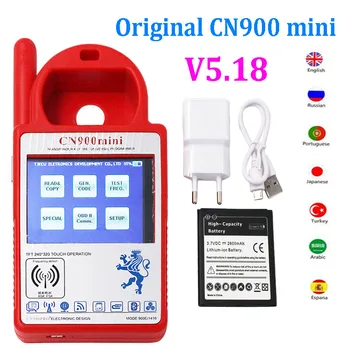 Newest version V5.18 CN900 Mini Transponder hand-held Key Programmer Support Multi-Language for 4C 46 4D 48 G Chips CN900MINI
Newest version V5.18 CN900 Mini Transponder hand-held Key Programmer Support Multi-Language for 4C 46 4D 48 G Chips CN900MINI