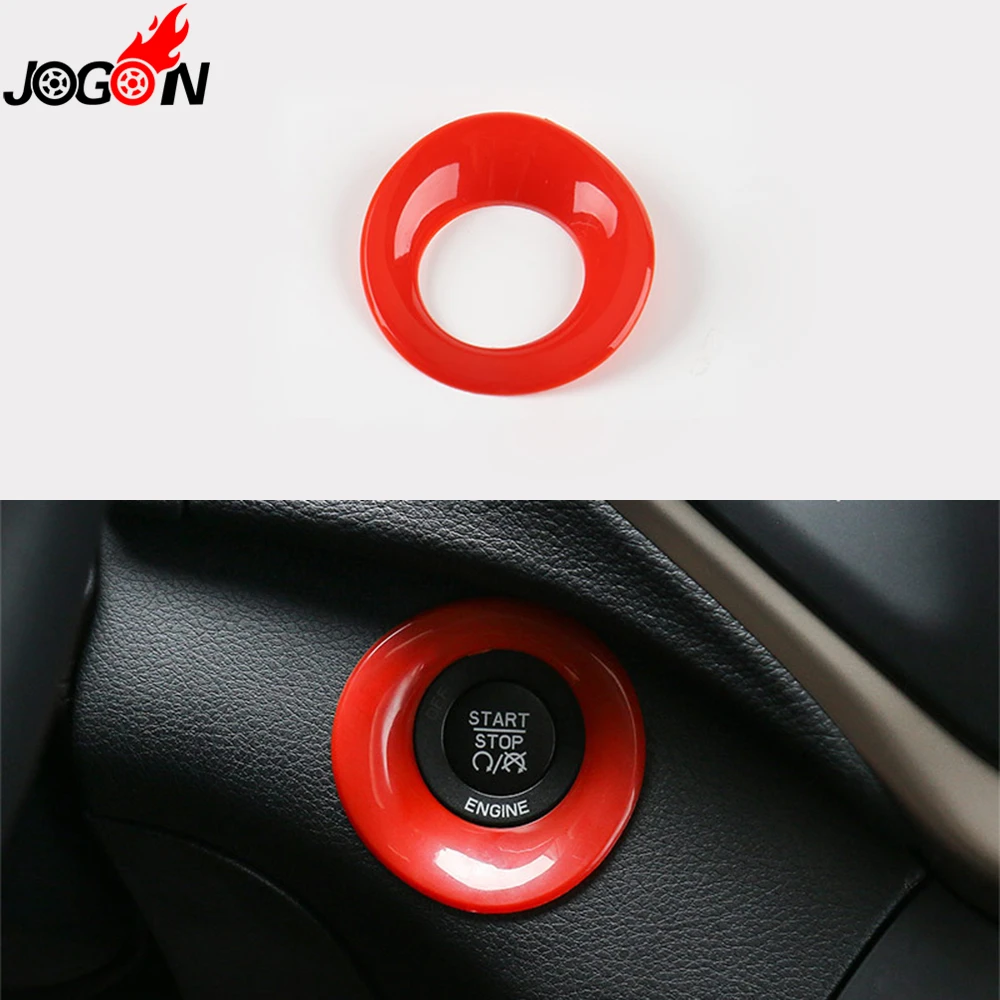 Red & Silver & Black For Jeep Cherokee KL 2014 2015 2016 2017 Car Styling Start Stop Engine Push Button Key Trim Sticker Cover
Red & Silver & Black For Jeep Cherokee KL 2014 2015 2016 2017 Car Styling Start Stop Engine Push Button Key Trim Sticker Cover
