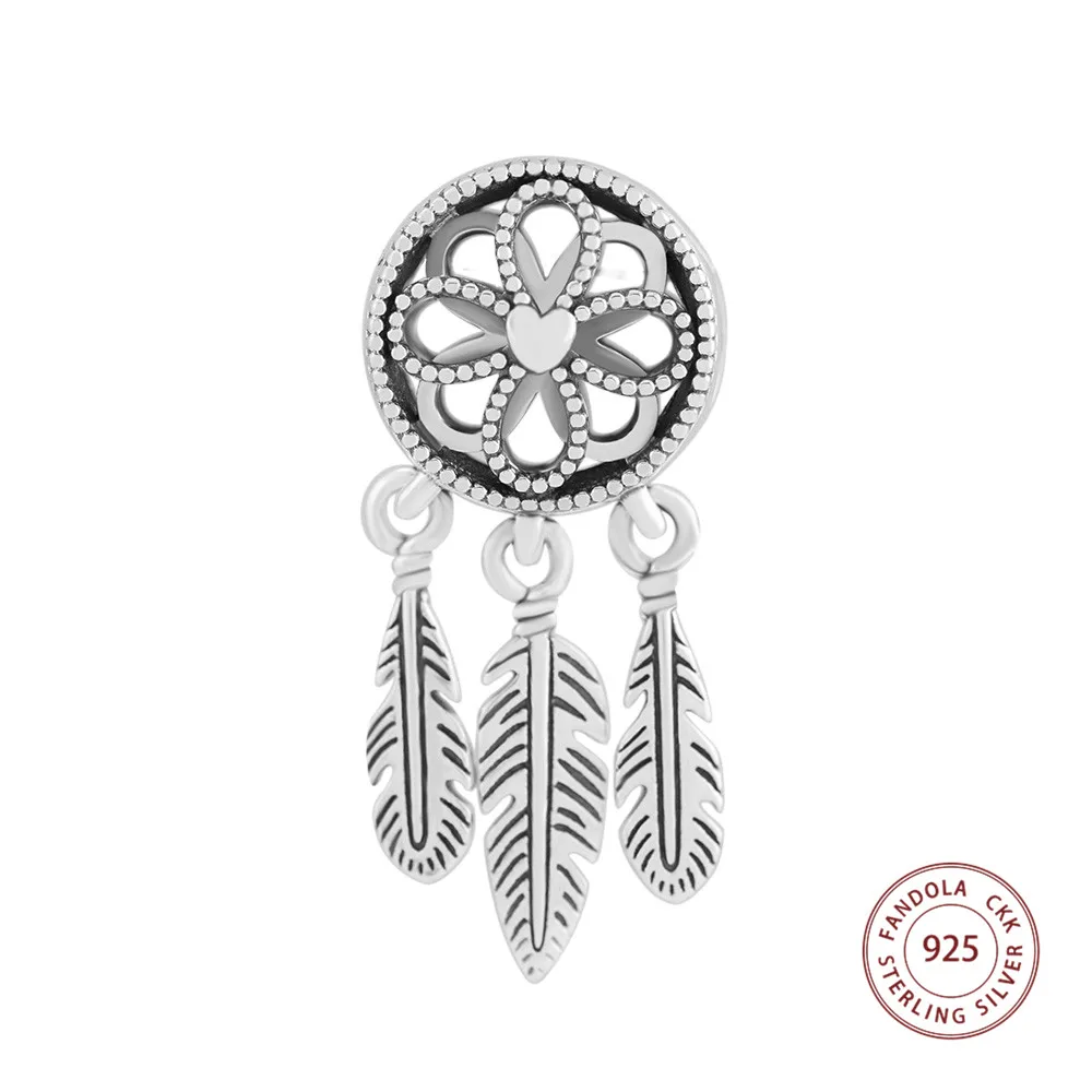 CKK Fits Pandora Charms Bracelet 925 Sterling Silver Spiritual Dream Catcher Dangle Charms Beads Silver 925 Jewelry perles pour
CKK Fits Pandora Charms Bracelet 925 Sterling Silver Spiritual Dream Catcher Dangle Charms Beads Silver 925 Jewelry perles pour