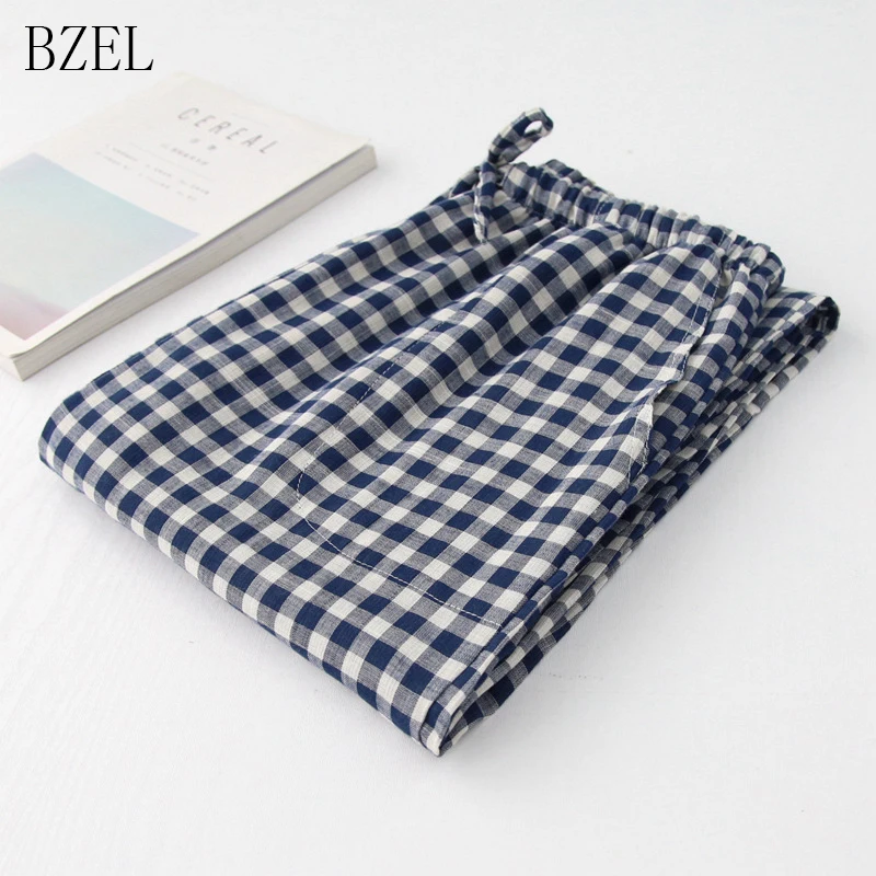 BZEL Cotton Men Pajamas Loose Man Sleeping Pants Plaid Male Sleep Bottoms Men Pajamas Bottoms Sleep Pants Pyjama Trouser Pijamas
BZEL Cotton Men Pajamas Loose Man Sleeping Pants Plaid Male Sleep Bottoms Men Pajamas Bottoms Sleep Pants Pyjama Trouser Pijamas
