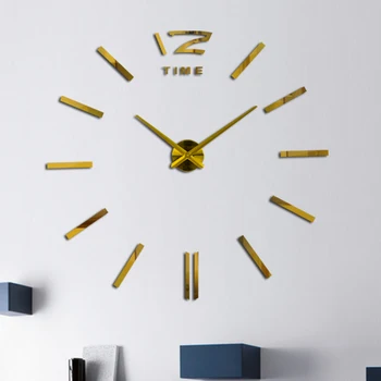 new sale Diy acrylic mirror wall clock europe big quartz watch still life bedroom clocks living room home decoration stickers
new sale Diy acrylic mirror wall clock europe big quartz watch still life bedroom clocks living room home decoration stickers