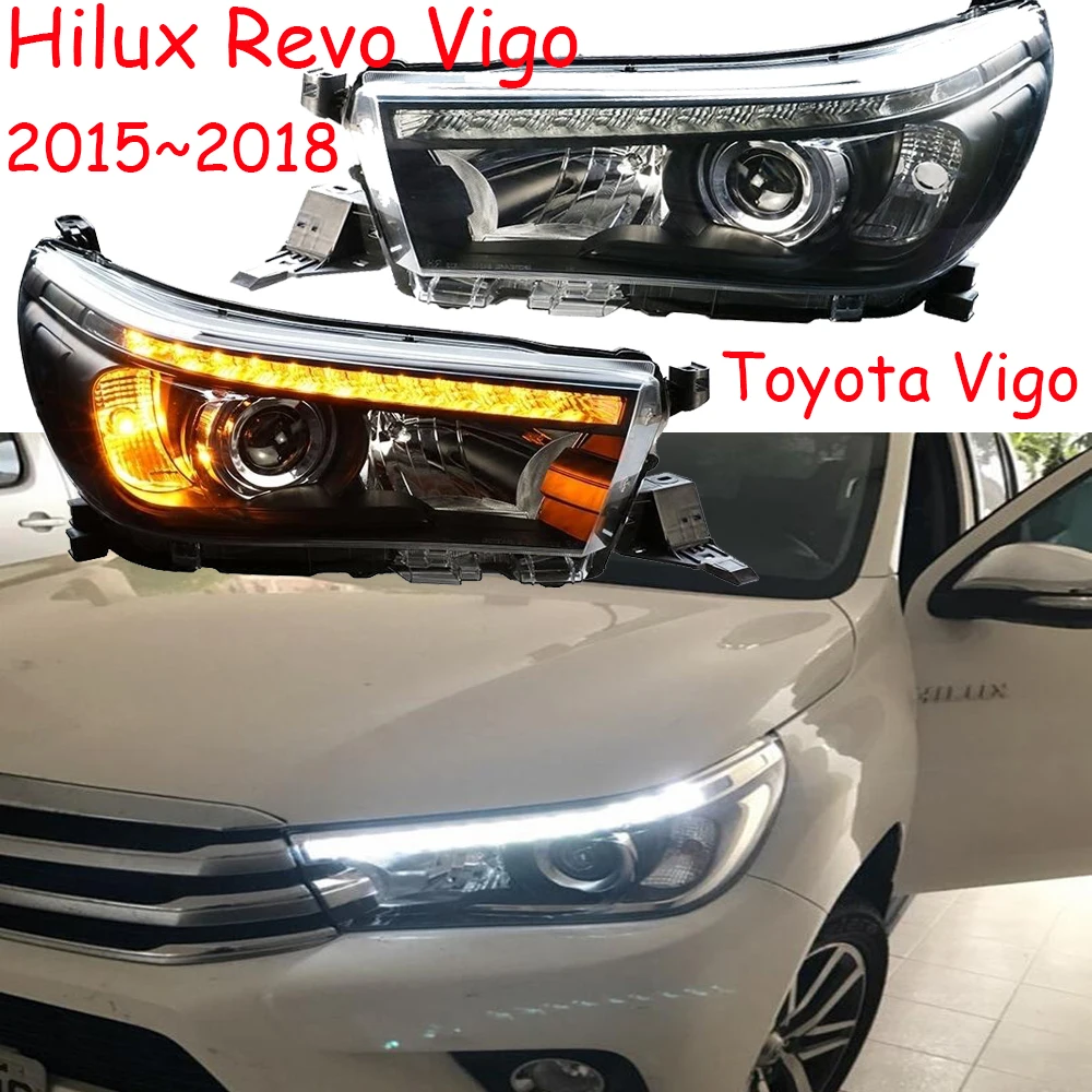 2pcs Car Styling for Hilux Headlights 2015 2016 2017 2018year Hilux Revo Vigo Headlight DRL Bi Xenon Lens High Low Beam Parking
2pcs Car Styling for Hilux Headlights 2015 2016 2017 2018year Hilux Revo Vigo Headlight DRL Bi Xenon Lens High Low Beam Parking