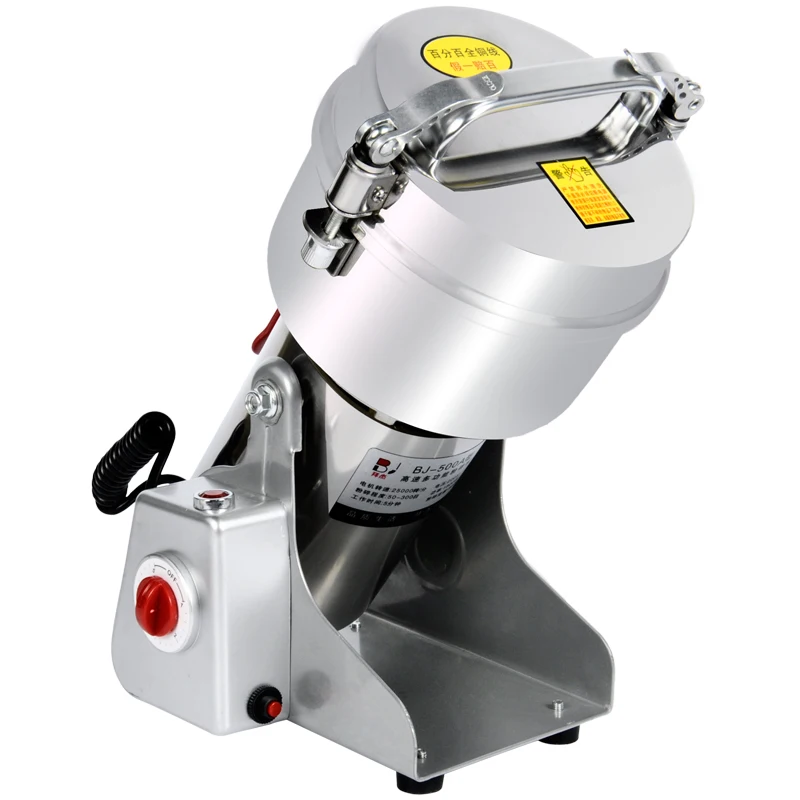 500g household swinging grain grinder Chinese herbal medicine stainless steel grinding machine
500g household swinging grain grinder Chinese herbal medicine stainless steel grinding machine
