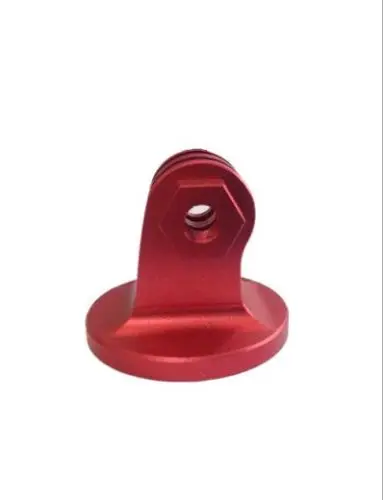 

Aluminum Tripod Mount Adapter for Gopro Hero4 Hero3+ Hero 3 2 1 HD Cameras -Red