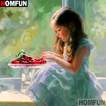 HOMFUN Full Square/Round Drill 5D DIY Diamond Painting "Character girl" 3D Embroidery Cross Stitch 5D Home Decor Gift A17208
HOMFUN Full Square/Round Drill 5D DIY Diamond Painting "Character girl" 3D Embroidery Cross Stitch 5D Home Decor Gift A17208