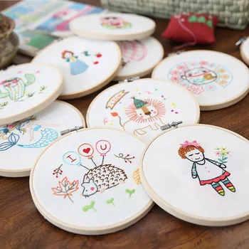 DIY Easy Embroidery kit for Beginner, Cartoon Cute Pattern, 15cm with Hoop, Needlework Cross Stitch set Wall Art, Home Decor
DIY Easy Embroidery kit for Beginner, Cartoon Cute Pattern, 15cm with Hoop, Needlework Cross Stitch set Wall Art, Home Decor