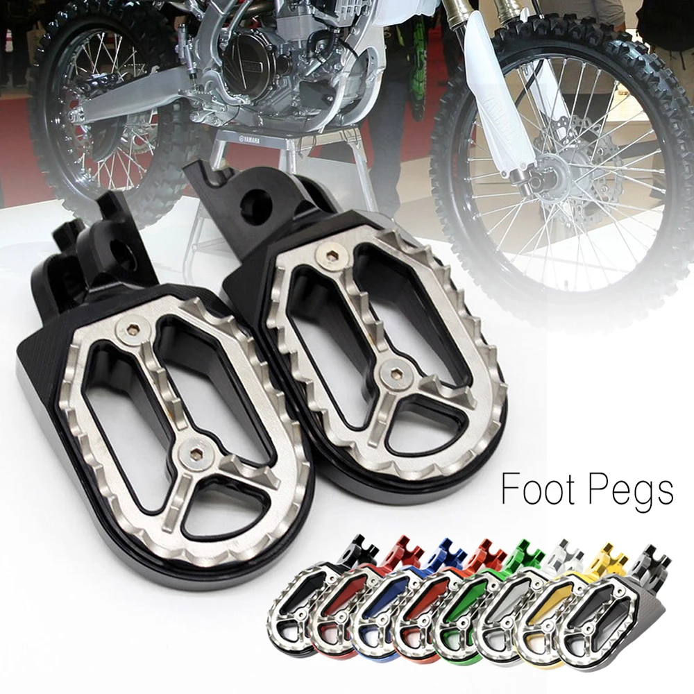CNC Foot Pegs For Yamaha YZ450F YZ250F YZ250 YZ125 YZ85 Racing Motocross Foot Rests Footpeg Footrests Motorcycle Accessories
CNC Foot Pegs For Yamaha YZ450F YZ250F YZ250 YZ125 YZ85 Racing Motocross Foot Rests Footpeg Footrests Motorcycle Accessories