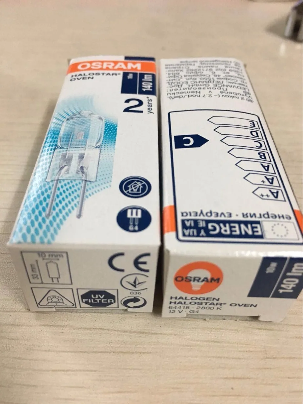 2pcs FREE SHIPPING ,OSRAM 64418 12V 10W G4 halogen lamp,Halostar Oven baking,12V10W 300 degree capsule bulb
2pcs FREE SHIPPING ,OSRAM 64418 12V 10W G4 halogen lamp,Halostar Oven baking,12V10W 300 degree capsule bulb