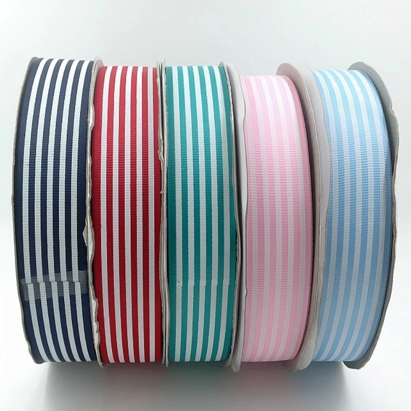 ZERZEEMOOY 25mm 1" 50yard/rolls Five color stripe Grosgrain ribbon handmade DIY head wear ribbon bow garment accessories
ZERZEEMOOY 25mm 1" 50yard/rolls Five color stripe Grosgrain ribbon handmade DIY head wear ribbon bow garment accessories