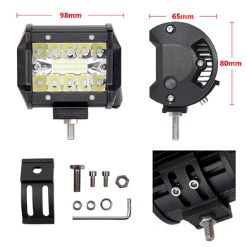ECAHAYAKU 4 Inch 60W LED Work Light Bar Combo Offroad Motorcycle Foglights LED Light Bar For Pickup 4WD 4x4 ATV SUV Jeep Truck
ECAHAYAKU 4 Inch 60W LED Work Light Bar Combo Offroad Motorcycle Foglights LED Light Bar For Pickup 4WD 4x4 ATV SUV Jeep Truck