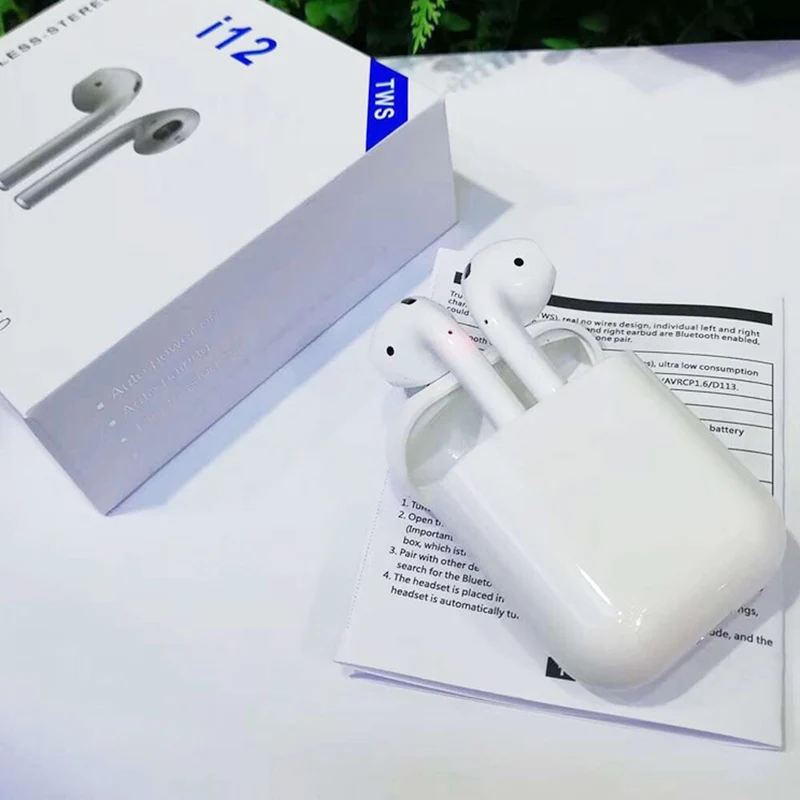 Wireless Bluetooth Headset Tws i12 In-ear Mobile Phone Headset Charging In The Charging Box Mini Stereo For Samsung S9 S10 Plus
Wireless Bluetooth Headset Tws i12 In-ear Mobile Phone Headset Charging In The Charging Box Mini Stereo For Samsung S9 S10 Plus