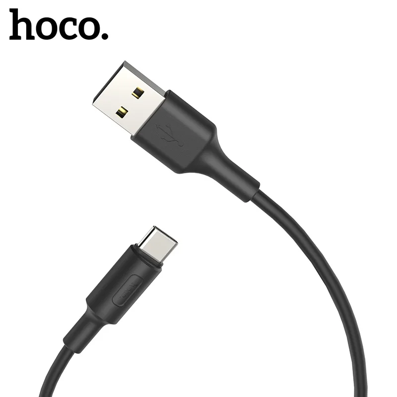 HOCO Mobile Phone Cables USB Type C Cable 2A USB-C Cable Fast Charging Data Cable For Samsung S9 S8 Xiaomi mi 8 Huawei P20 lite
HOCO Mobile Phone Cables USB Type C Cable 2A USB-C Cable Fast Charging Data Cable For Samsung S9 S8 Xiaomi mi 8 Huawei P20 lite