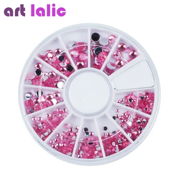 Artlalic Size Mix Pink 3d Acrylic Nail Art Rhinestone Crystal Gems Wheel Decorations For Nails Tools
Artlalic Size Mix Pink 3d Acrylic Nail Art Rhinestone Crystal Gems Wheel Decorations For Nails Tools