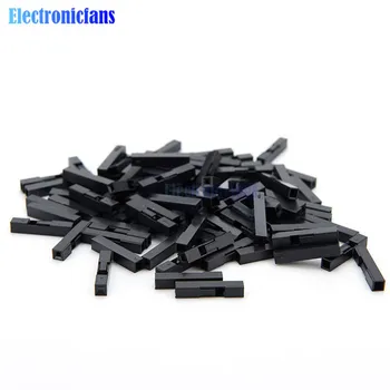 

100Pcs 2.54mm 1P Pitch Dupont Jumper Wire Cable Housing Female Pin Contor