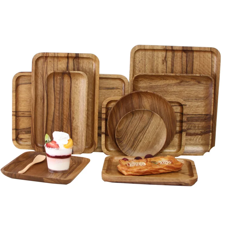 Rectangle/Square/Round Wooden Bowl Pan Plate Fruit Dishes Saucer Tea Tray Dessert Dinner Bread Wood Plates
Rectangle/Square/Round Wooden Bowl Pan Plate Fruit Dishes Saucer Tea Tray Dessert Dinner Bread Wood Plates