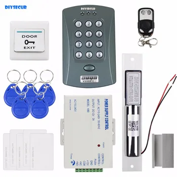 DIYSECUR Full Kit Set ID Card Reader Password Keypad Access Control System Security Kit + Electric Bolt Lock V2000-C
DIYSECUR Full Kit Set ID Card Reader Password Keypad Access Control System Security Kit + Electric Bolt Lock V2000-C