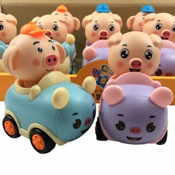 Children's educational inertia cartoon seaweed pig swing toy car inertia pig car toy
Children's educational inertia cartoon seaweed pig swing toy car inertia pig car toy