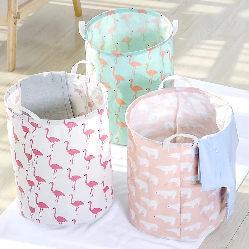 Pink Waterproof Laundry Flamingos Basket Folding Laundry Bag Toy Storage Basket Dirty Clothes Sundries White Storage Baskets Box
Pink Waterproof Laundry Flamingos Basket Folding Laundry Bag Toy Storage Basket Dirty Clothes Sundries White Storage Baskets Box