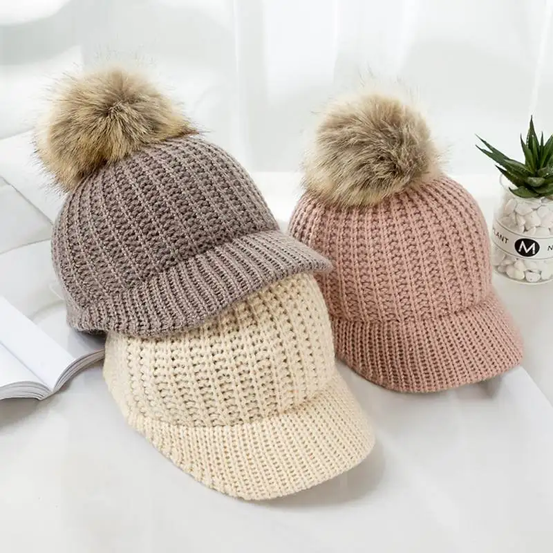 Winter New Knitting Baby Cap Cute Pom Pom Baby Kids Boy Girl Winter Hat Caps Adjustable Baseball Cap Beanie Boys Girls Sun Hats
Winter New Knitting Baby Cap Cute Pom Pom Baby Kids Boy Girl Winter Hat Caps Adjustable Baseball Cap Beanie Boys Girls Sun Hats