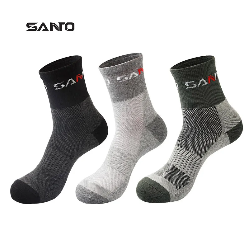 SANTO 1 Pair S008 Sporting Socks Men Wicking Breathable Sports Cotton Foot Wear Cycling Spinning Workout Camping Hiking
SANTO 1 Pair S008 Sporting Socks Men Wicking Breathable Sports Cotton Foot Wear Cycling Spinning Workout Camping Hiking