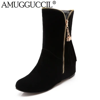 Wholesales Plus Big Size 32-50 Black Red Blue Brown Zip Spring Autumn Girl Females Lady Womens Boots X1530
Wholesales Plus Big Size 32-50 Black Red Blue Brown Zip Spring Autumn Girl Females Lady Womens Boots X1530