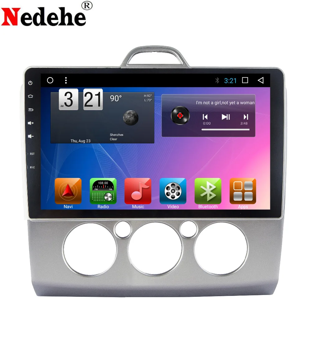 Nedehe 10.1 inch Android 7.1 car dvd gps player for Ford focus 2006 2007 2008 2009 2010 2011 car radio stereo video player
Nedehe 10.1 inch Android 7.1 car dvd gps player for Ford focus 2006 2007 2008 2009 2010 2011 car radio stereo video player